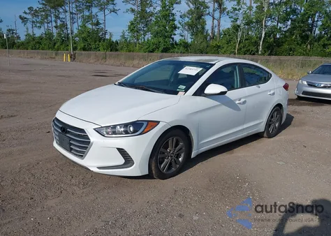 2018 Hyundai Elantra Sel from USA, damaged, VIN 5NPD84LF8JH326702